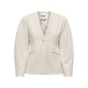 ONLY Casey L/S Balloon Blazer - Pumice Stone