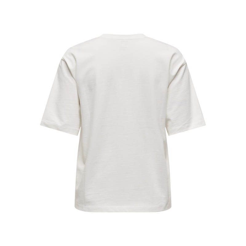 ONLY Lana T-shirt - Cloud Dancer / Lana Decadent