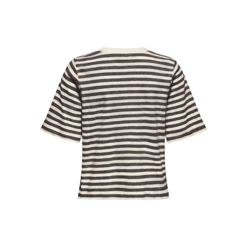 ONLY Carlina S/S T-shirt - Chocolate Torte / Birch