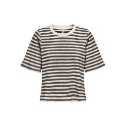 ONLY Carlina S/S T-shirt - Chocolate Torte / Birch