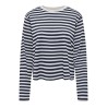 ONLY Carlina L/S Bluse - Cloud Dancer / Naval Academy