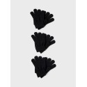 NAME IT KIDS Magic 3-Pak Handsker - Sort