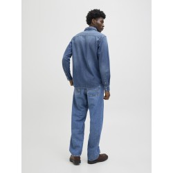JACK & JONES Sheridan L/S Skjorte - Medium Blue Denim