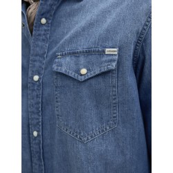 JACK & JONES Sheridan L/S Skjorte - Medium Blue Denim