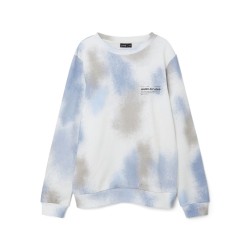 LMTD Ray L/S Børstet Rund Halks Sweatshirt - White Alyssum