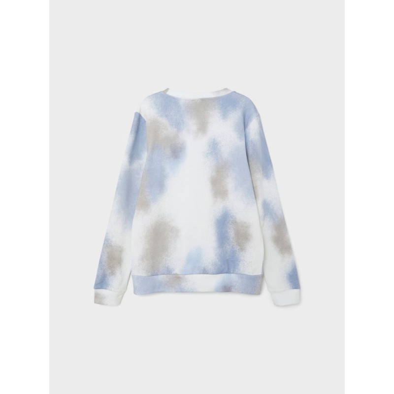 LMTD Ray L/S Børstet Rund Halks Sweatshirt - White Alyssum