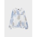 LMTD Ray L/S Børstet Rund Halks Sweatshirt - White Alyssum