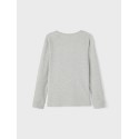 LMTD Nuller Bomulds Bluse - Light Grey