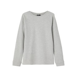 LMTD Nuller Bomulds Bluse - Light Grey