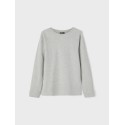 LMTD Nuller Bomulds Bluse - Light Grey