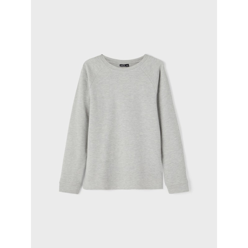 LMTD Nuller Bomulds Bluse - Light Grey