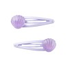 NAME IT Mini Shell 2-Pak Hårklip - Orchid Petal