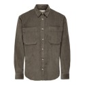 ONLY & SONS Fløjl Overshirt - Falcon