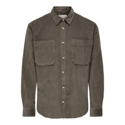 ONLY & SONS Fløjl Overshirt - Falcon