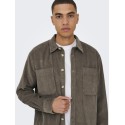 ONLY & SONS Fløjl Overshirt - Falcon