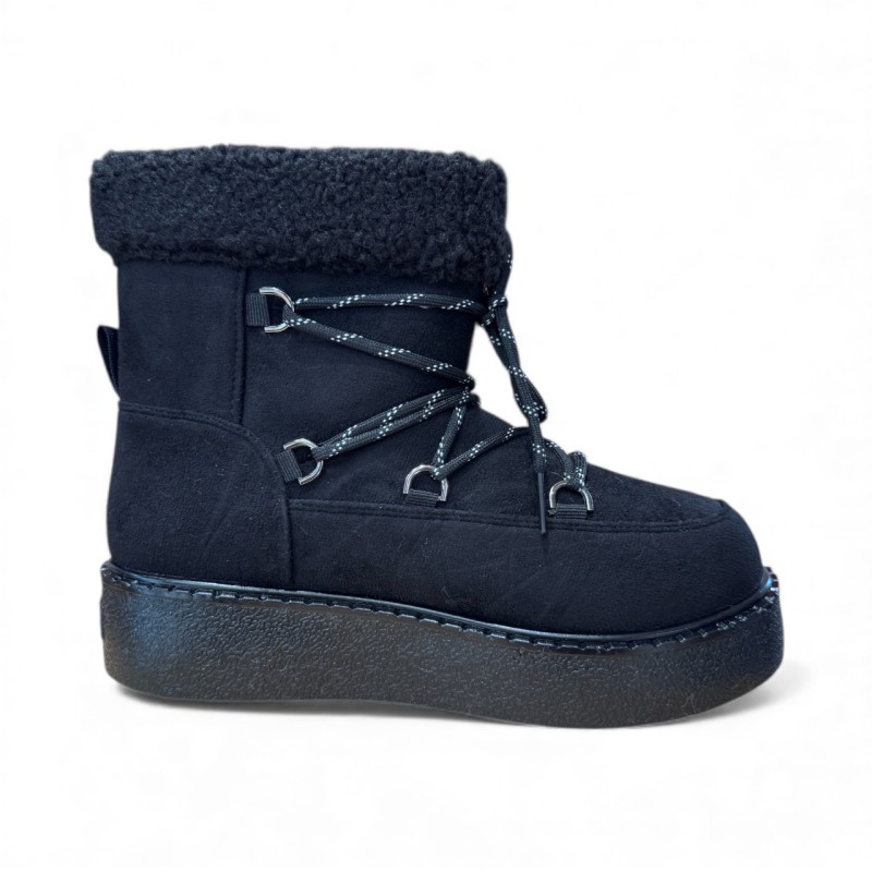 Italia Korte Støvler M. Teddy Bouclé - Sort