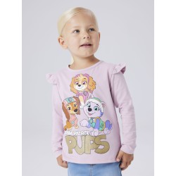 NAME IT Mini Jaba Paw Patrol L/S Bluse - Dawn Pink