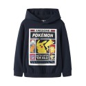 NAME IT Kids Du Pokemon Regular Sweat Hoodie - Navy Blazer