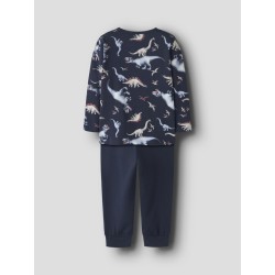 NAME IT Mini Dino Nattøjssæt - Navy Blazer