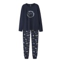 NAME IT Kids Gamer Nattøjssæt - Navy Blazer