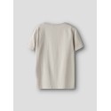 NAME IT Kids Ted S/S Top - Pumice Stone
