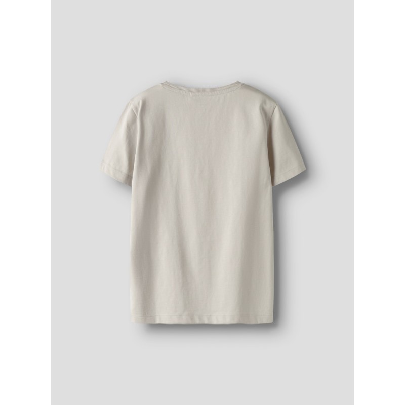 NAME IT Kids Ted S/S Top - Pumice Stone