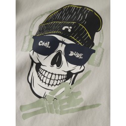 NAME IT Kids Ted S/S Top - Pumice Stone