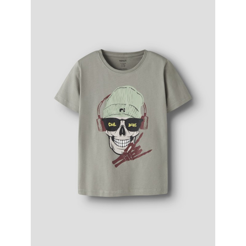 NAME IT Kids Ted S/S Top - Shadow