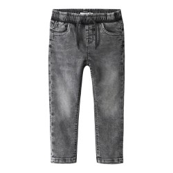 NAME IT Mini Ryan Slim Sweat Jeans - Grey Denim