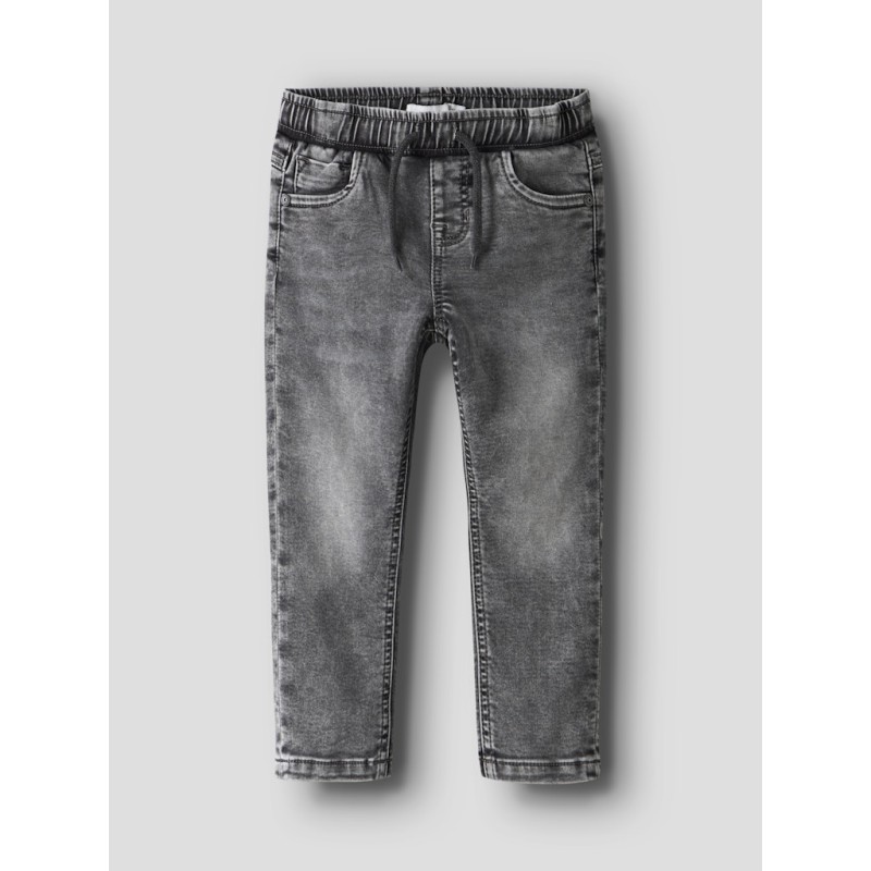 NAME IT Mini Ryan Slim Sweat Jeans - Grey Denim