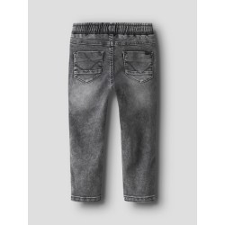 NAME IT Mini Ryan Slim Sweat Jeans - Grey Denim