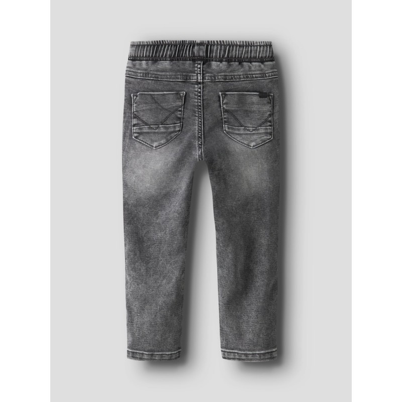 NAME IT Mini Ryan Slim Sweat Jeans - Grey Denim