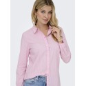 JDY Mio L/S Skjorte - Shocking Pink