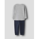 NAME IT Mini Brandbil Nattøjssæt 2-pak - Grey Melange