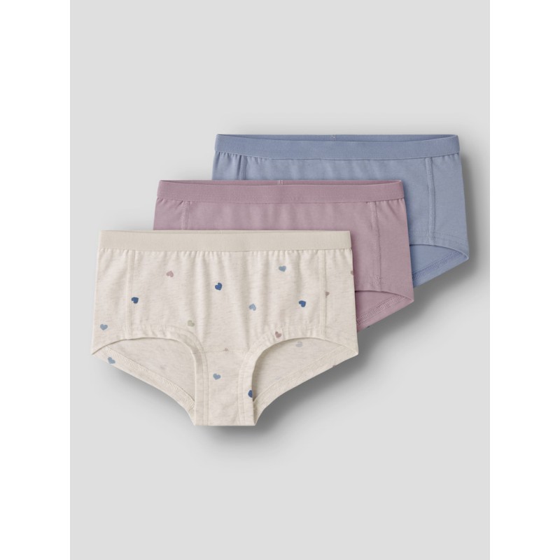 NAME IT Kids Hjerte Hipsters - Peyote Melange