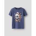 NAME IT Kids Bastian S/S T-shirt - Vintage Indigo