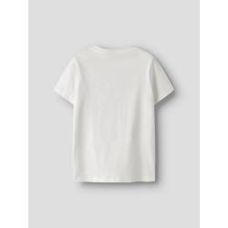 NAME IT Kids Bastian S/S T-shirt - Cloud Dancer