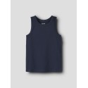 NAME IT Mini Brandbil Tank Top 2-Pak - Grey Melange