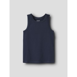 NAME IT Mini Brandbil Tank Top 2-Pak - Grey Melange