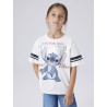 NAME IT Kids Stitch S/S T-shirt - Cloud Dancer
