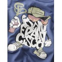 NAME IT Mini Bleze Relaxed S/S T-shirt - Vintage Indigo