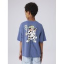 NAME IT Mini Bleze Relaxed S/S T-shirt - Vintage Indigo