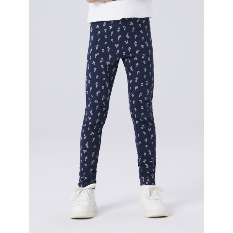 NAME IT Kids Vivian Leggings - Dark Sapphire