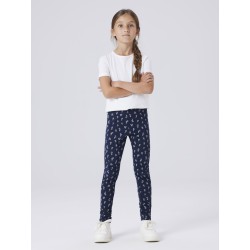NAME IT Kids Vivian Leggings - Dark Sapphire