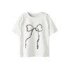 NAME IT Kids Tabea S/S regular T-shirt - Cloud Dancer