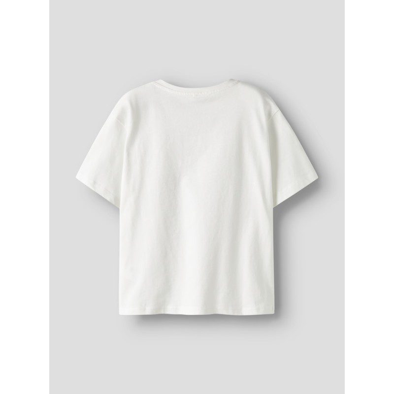 NAME IT Kids Tabea S/S regular T-shirt - Cloud Dancer
