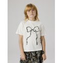 NAME IT Kids Tabea S/S regular T-shirt - Cloud Dancer