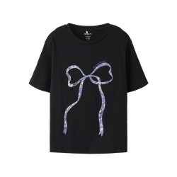 NAME IT Kids Tabea S/S regular T-shirt - Sort