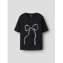 NAME IT Kids Tabea S/S regular T-shirt - Sort