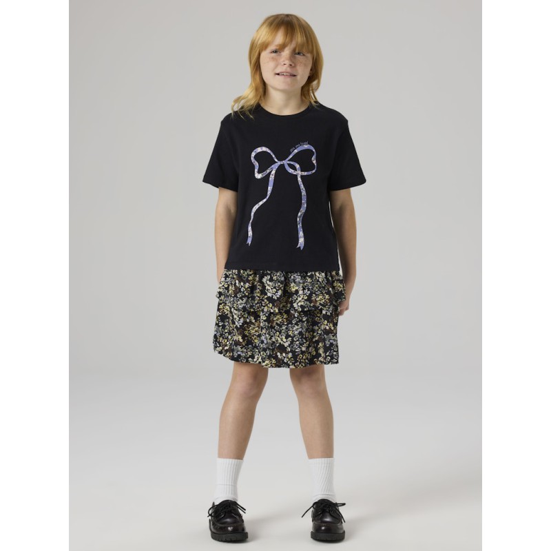 NAME IT Kids Tabea S/S regular T-shirt - Sort